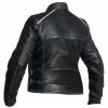 Halvarssons Nyvall Lady Leather Motorcycle Jacket Black