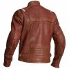 Halvarssons Skalltorp Leather Motorcycle Jacket Cognac
