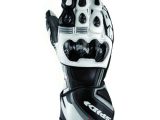 Spidi Carbo 3 Motorcycle Gloves Black White