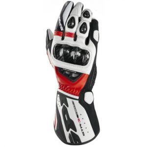 Spidi STR 3 Vent Motorcycle Gloves Red White Black