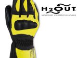 Spidi Voyager Waterproof Motorcycle Gloves Black Yellow