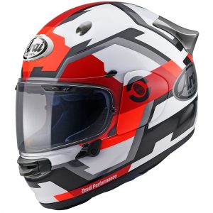 Arai Quantic Motorcycle Helmet Face Red