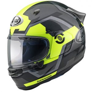 Arai Quantic Motorcycle Helmet Face Yellow