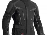 Halvarssons Mora Textile Motorcycle Jacket Black