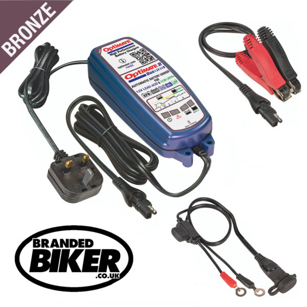 Optimate 2 Duo Motorcycle Battery Charger
