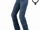Spidi Crystal Ladies Motorcycle Jeans Blue
