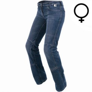 Spidi Crystal Ladies Motorcycle Jeans Blue