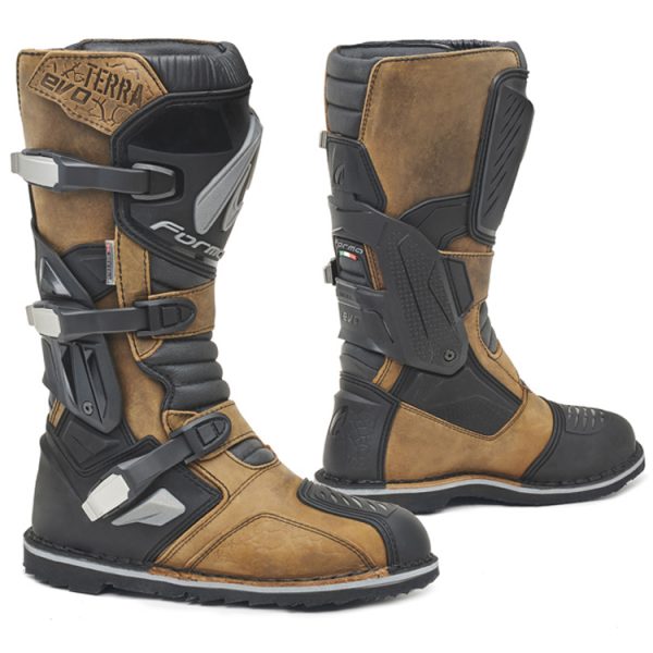 Forma Terra Evo Dry Motorcycle Boots Brown