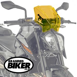 Givi A7708OR Orange Motorcycle Screen KTM Duke 790 2018 on