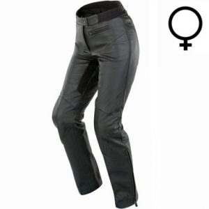 Spidi Infinity Ladies Leather Motorcycle Jeans Black 2XL