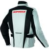 Spidi H2OUT Voyager 2 Textile Motorcycle Jacket Black Grey Rear View