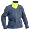 Halvarssons Gruven Lady Laminated Motorcycle Jacket Blue