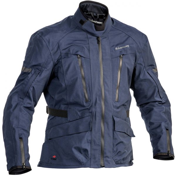 Halvarssons Gruven Textile Laminated Motorcycle Jacket Blue