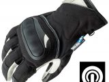 Halvarssons Oleby Waterproof Motorcycle Gloves Black Grey