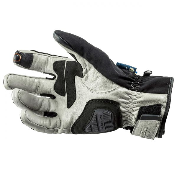 Halvarssons Oleby Waterproof Motorcycle Gloves Black White