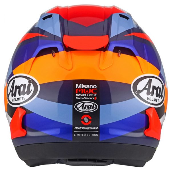 Arai RX7V Evo Motorcycle Helmet Misano MWC