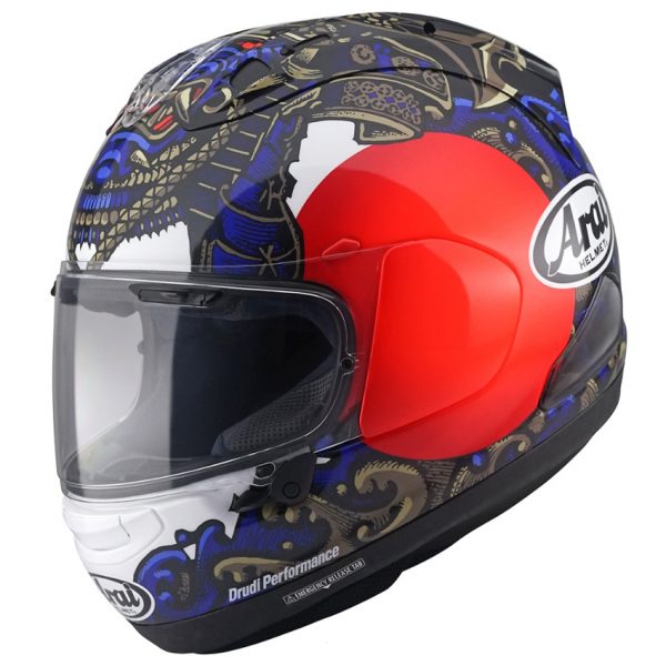 Arai RX7V Evo Motorcycle Helmet Samurai