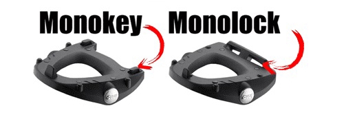 Givi Monolock and Monokey Top Box and Case Plates