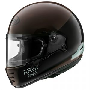 Arai Concept XE Motorcycle Helmet React Brown