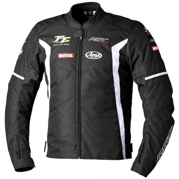 RST IOM TT Team Evo CE Mens Textile Motorcycle Jacket