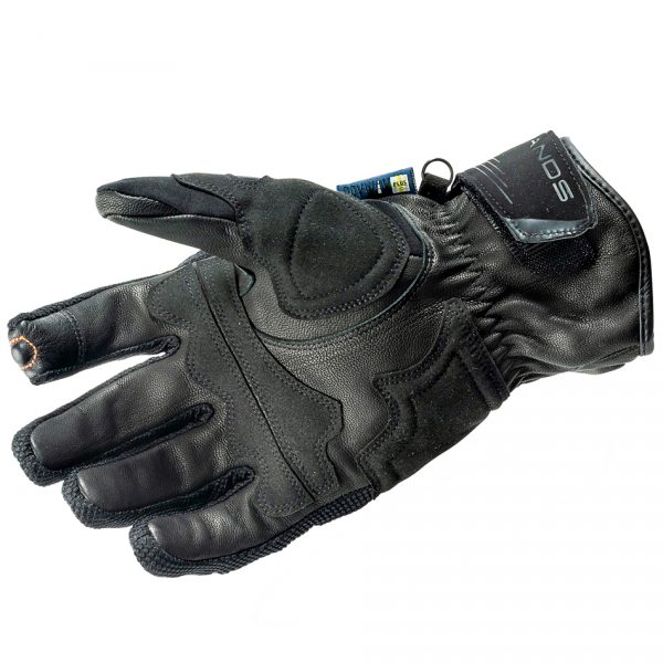 Lindstrands Sveg Waterproof Leather Motorcycle Gloves