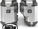 Givi OBKE3733APack2 Trekker Evo Outback Panniers Pair Aluminium 37L 33R