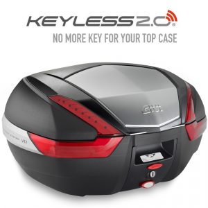 Givi V47NKL Keyless Monokey Top Case 47 Litre Black