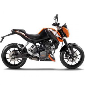 KTM 125 200 and 390 Duke Motorcycles