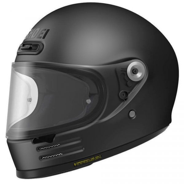 Shoei Glamster Motorcycle Helmet 06 Plain Matt Black