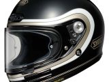 Shoei Glamster Motorcycle Helmet 06 Bivouac TC9 Black White