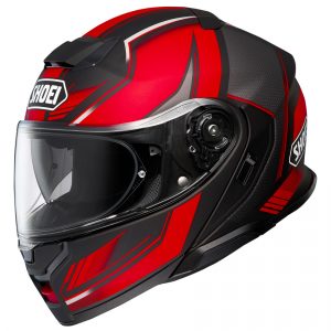 Shoei Neotec 3 Motorcycle Helmet Grasp TC1 Matt Red Black