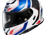 Shoei Neotec 3 Motorcycle Helmet Grasp TC10 Blue White Red