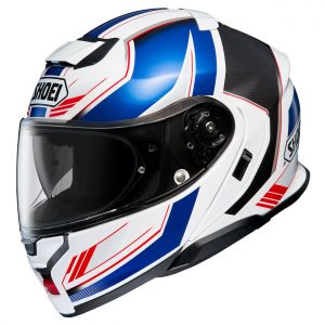 Shoei Neotec 3 Motorcycle Helmet Grasp TC10 Blue White Red