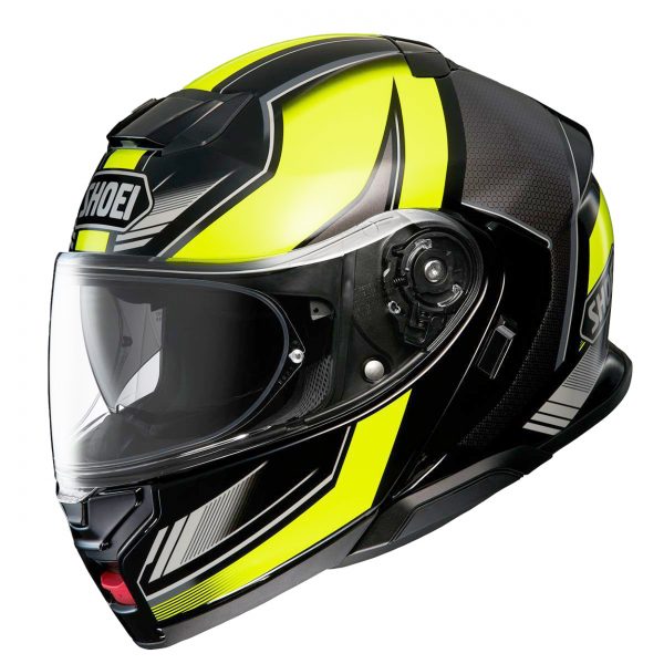 Shoei Neotec 3 Motorcycle Helmet Grasp TC3 Yellow Black