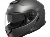 Shoei Neotec 3 Motorcycle Helmet Plain Anthracite