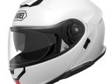 Shoei Neotec 3 Motorcycle Helmet Plain Gloss White