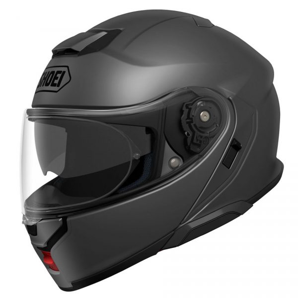 Shoei Neotec 3 Motorcycle Helmet Plain Matt Deep Grey