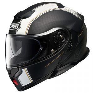 Shoei Neotec 3 Motorcycle Helmet Satori TC5 Black White