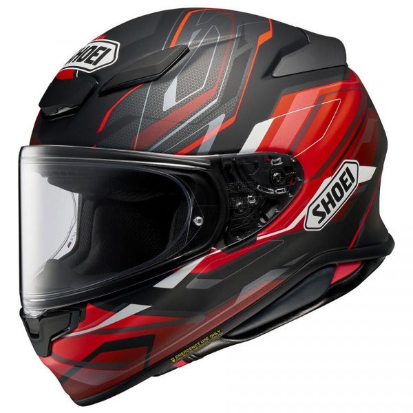 Shoei NXR2 Motorcycle Helmet Capriccio TC1 Red Black White