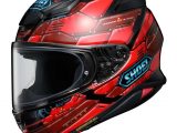 Shoei NXR2 Motorcycle Helmet Fortress TC1 Red Black