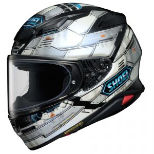 Shoei NXR2 Motorcycle Helmet Fortress TC6 Grey Black Blue