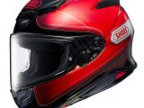 Shoei NXR2 Motorcycle Helmet Sheen TC1 Black Red