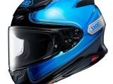 Shoei NXR2 Motorcycle Helmet Sheen TC2 Black Blue