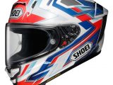 Shoei X-SPR Pro Motorcycle Helmet Escalate TC10 Red Blue
