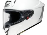 Shoei X-SPR Pro Motorcycle Helmet Plain Gloss White