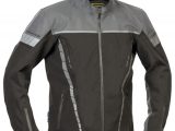 Lindstrands Bydalen Laminated Motorcycle Jacket Black Grey