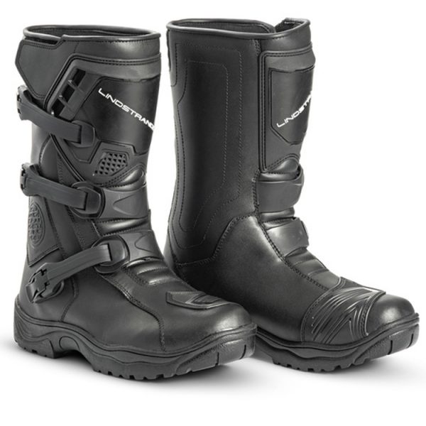 Lindstrands Adventure Waterproof Motorcycle Boots Black