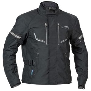 Lindstrands Lomsen Textile Motorcycle Jacket Black
