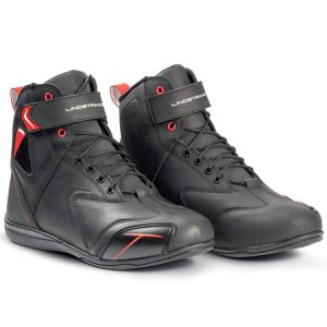 Lindstrands Sneaker Urban Sport Motorcycle Boots Black