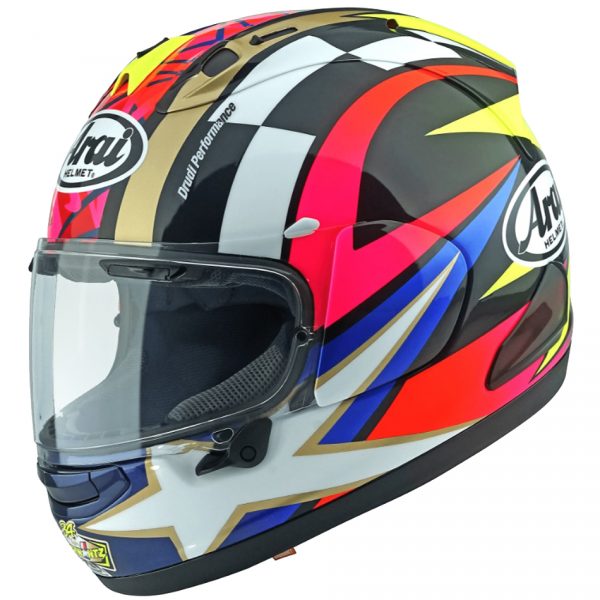 Arai RX7V Evo Motorcycle Helmet Schwantz 30th Anniversary